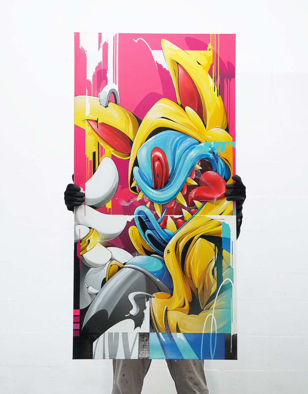 Dynamic Gaze - Canvas Painting