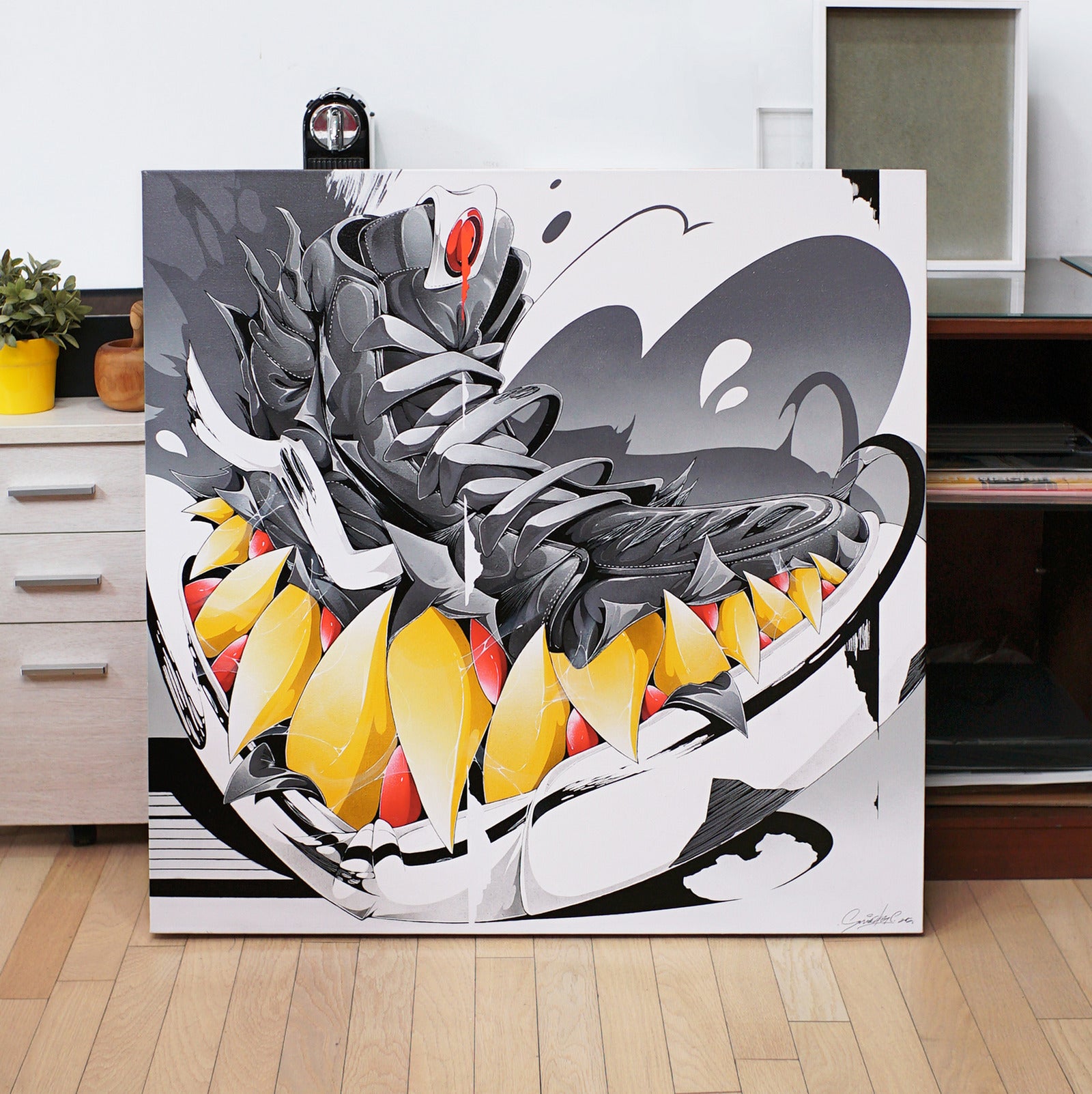 Night Hunter - Canvas Painting