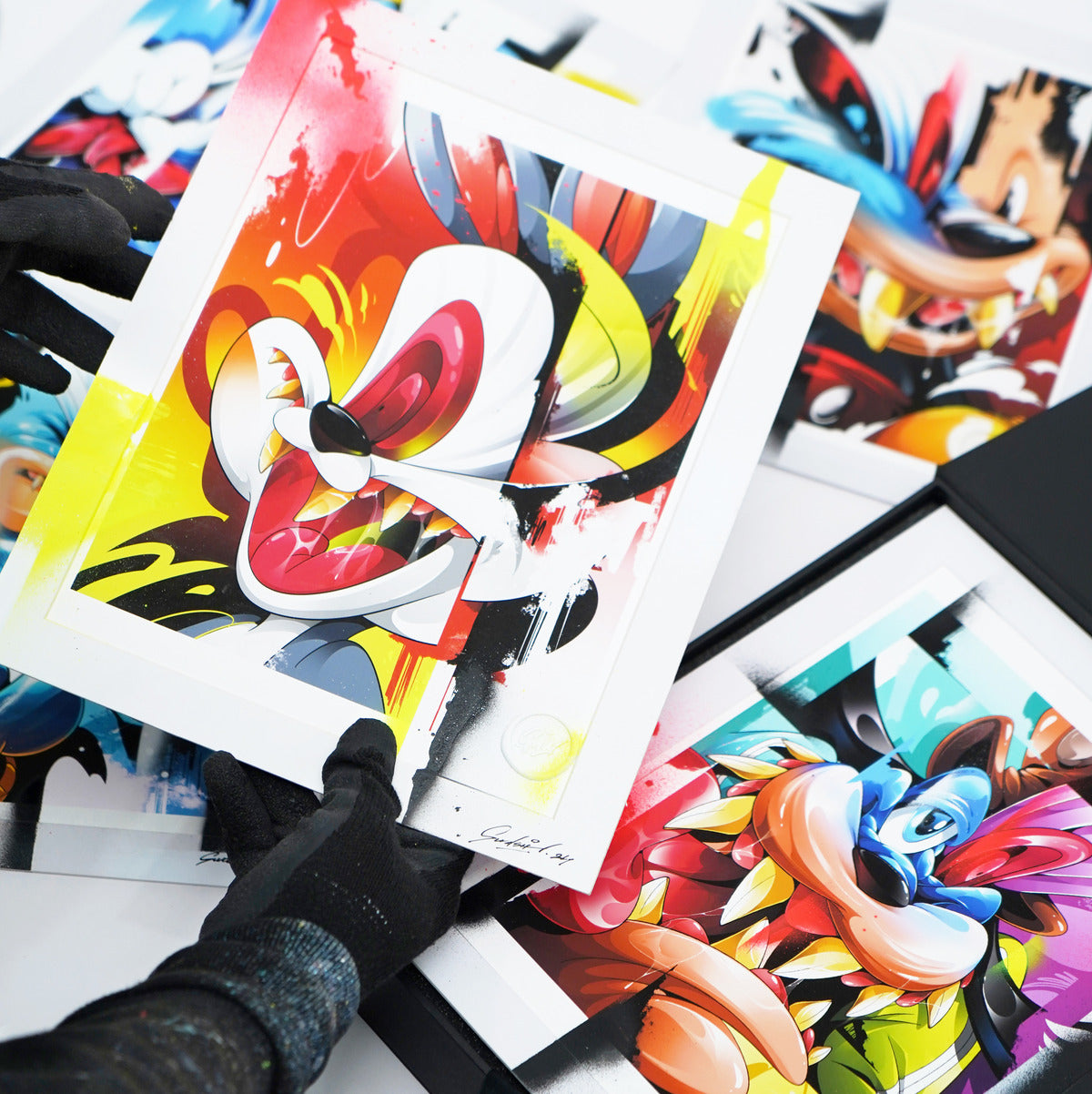 Collectible Art Print Box Set - Cartoon Madness