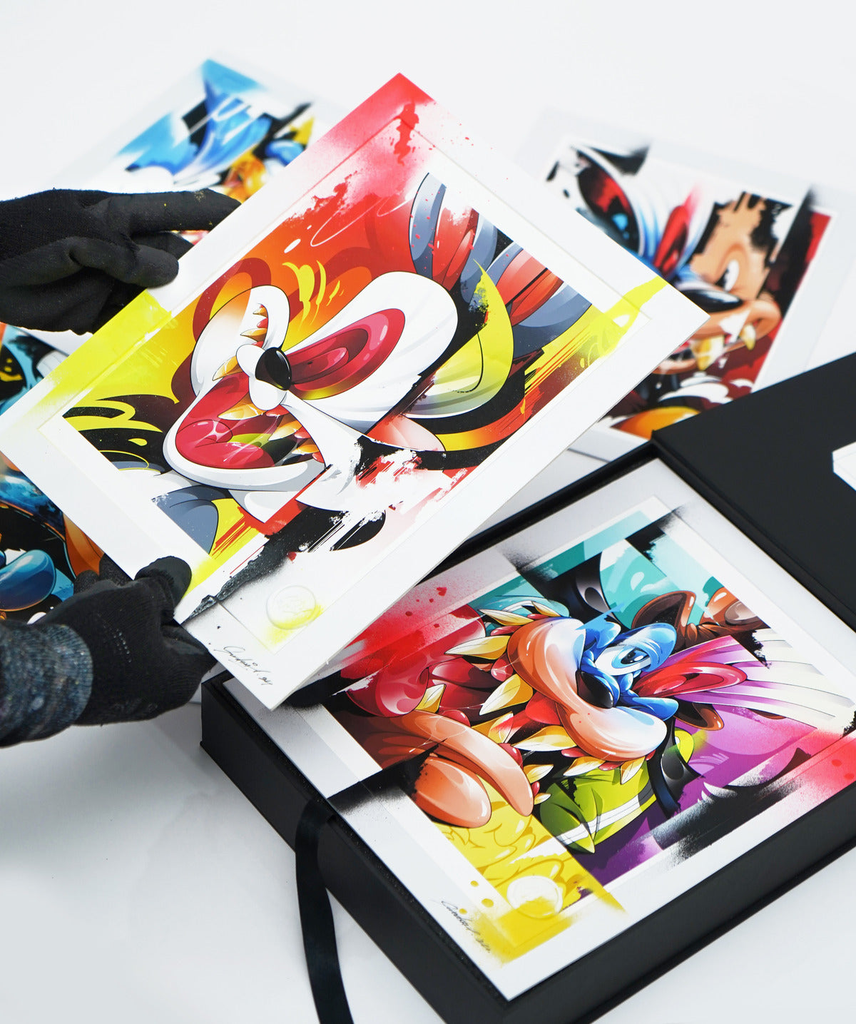 Collectible Art Print Box Set - Cartoon Madness