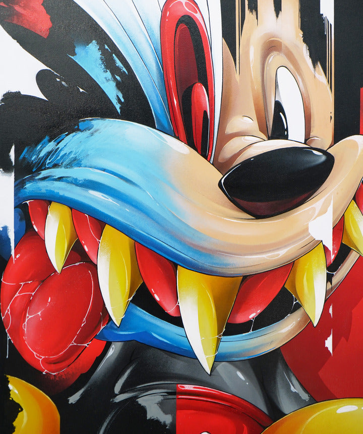 Mad Mickey - Canvas Painting
