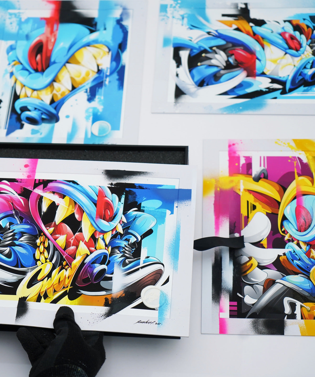 Collectible Art Print Box Set - Vortex Grin