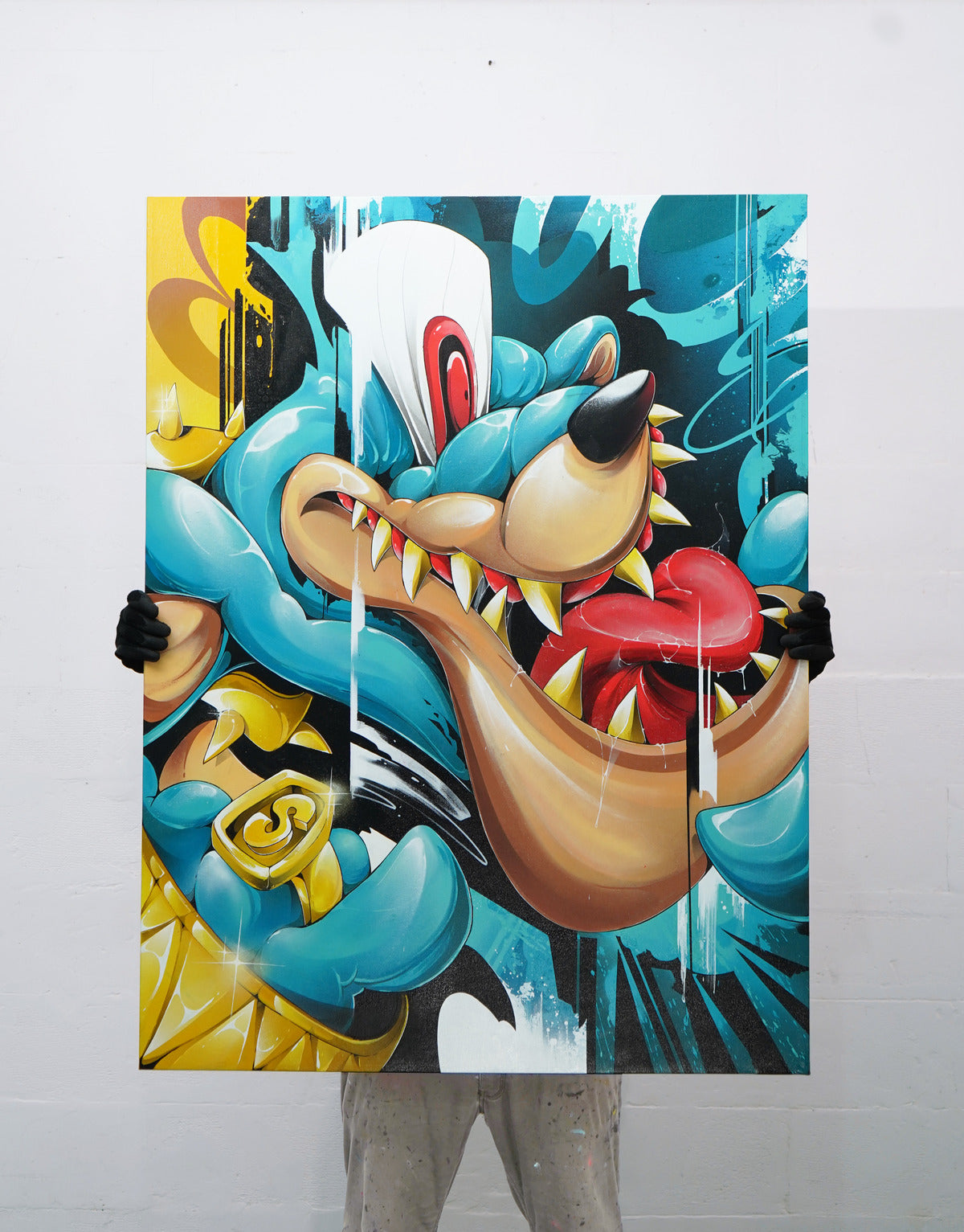 Twisted Tiger - Canvas Painting