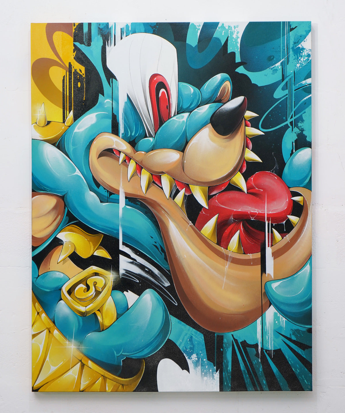 Twisted Tiger - Canvas Painting