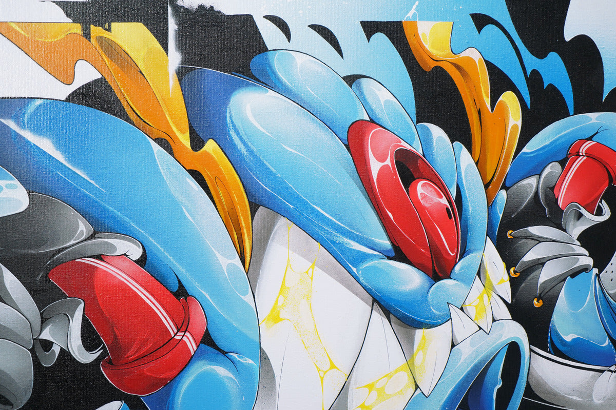Momentum Unleashed - Canvas Painting