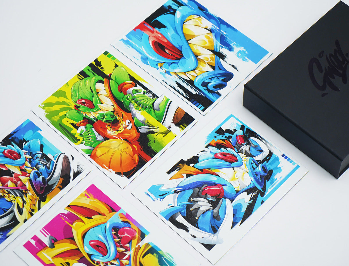 Art Print Box Set - Vortex Grin